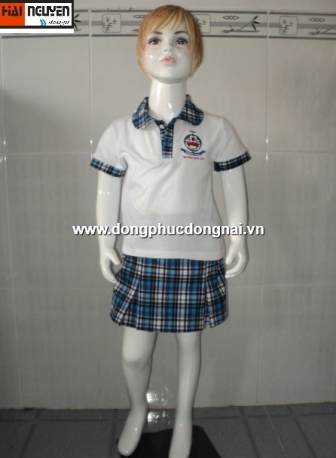 Trang phục bé gái mầm non Doreamon Biên Hòa