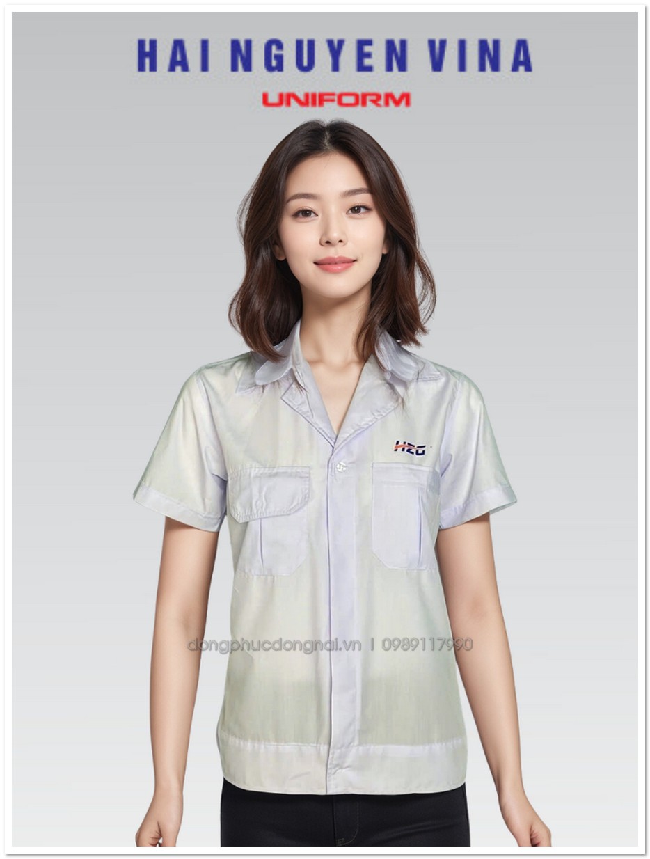 Đồng phục áo sơ-mi Công ty Hongzeng -KCN Sông Mây