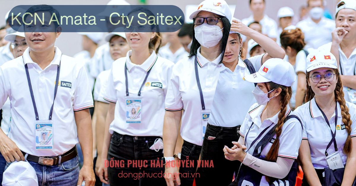 Đồng phục công ty SAITEX khu công nghiệp AMATA