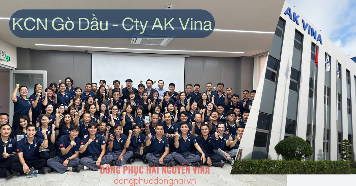 Đồng phục công ty AK khu công nghiệp Gò Dầu - ảnh 1