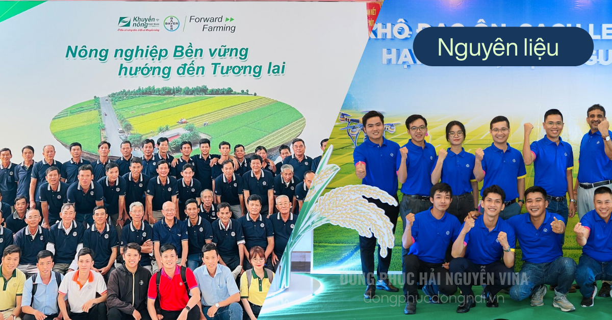 Áo thun đồng phục công ty bayer KCN Amata