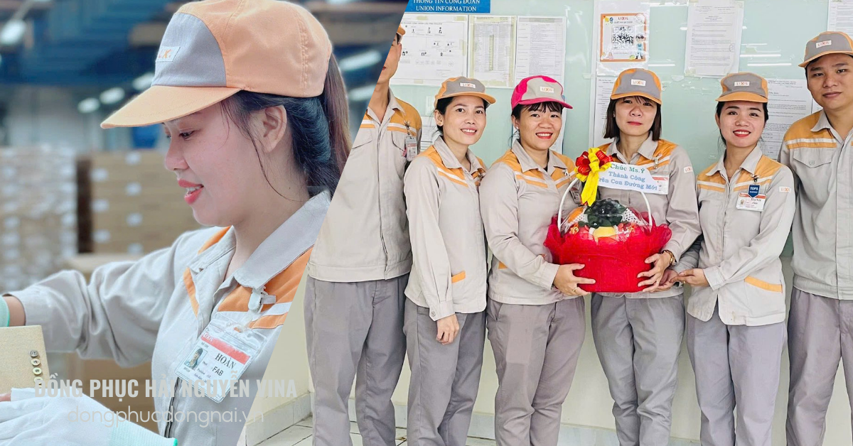 Đồng phục bảo hộ công ty Lixil khu công nghiệp Long Đức, Đồng Nai