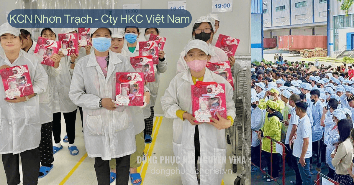 Đồng phục công ty HKC KCN Nhơn Trạch
