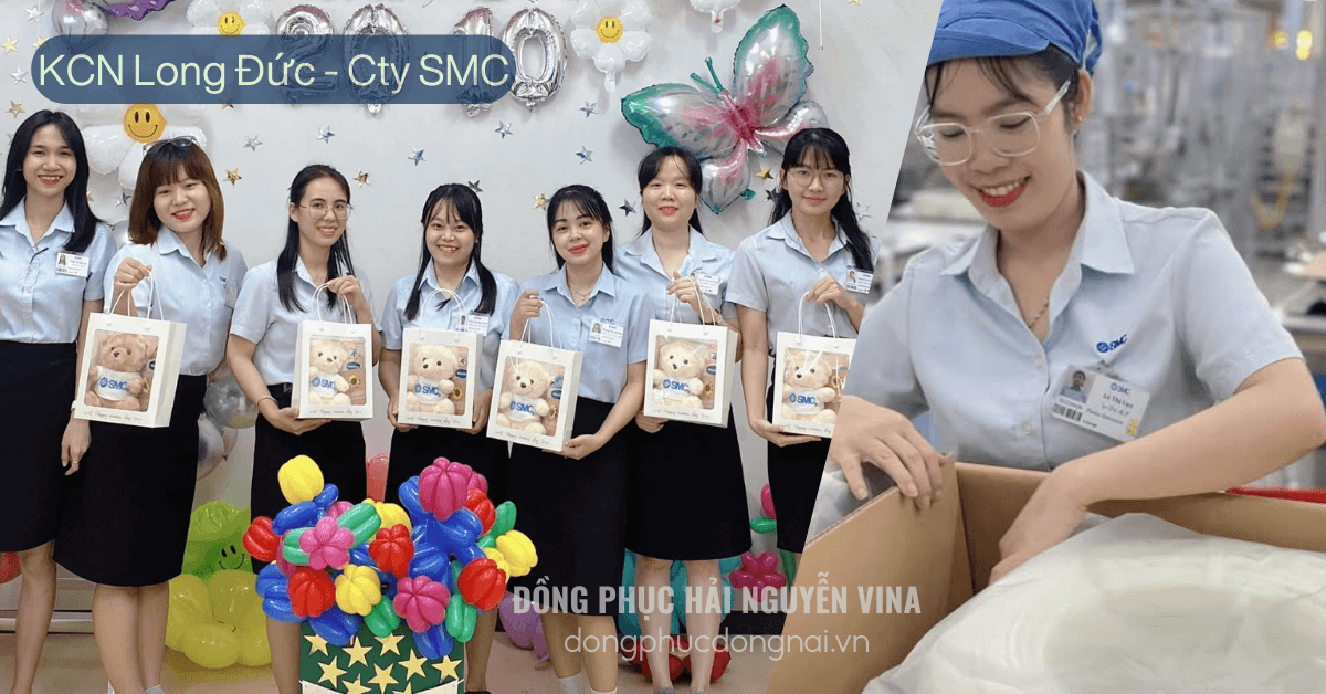 Đồng phục công ty SMC KCN Long Đức