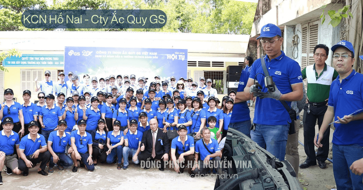 Đồng phục công ty Ắc Quy CS KCN Hố Nai