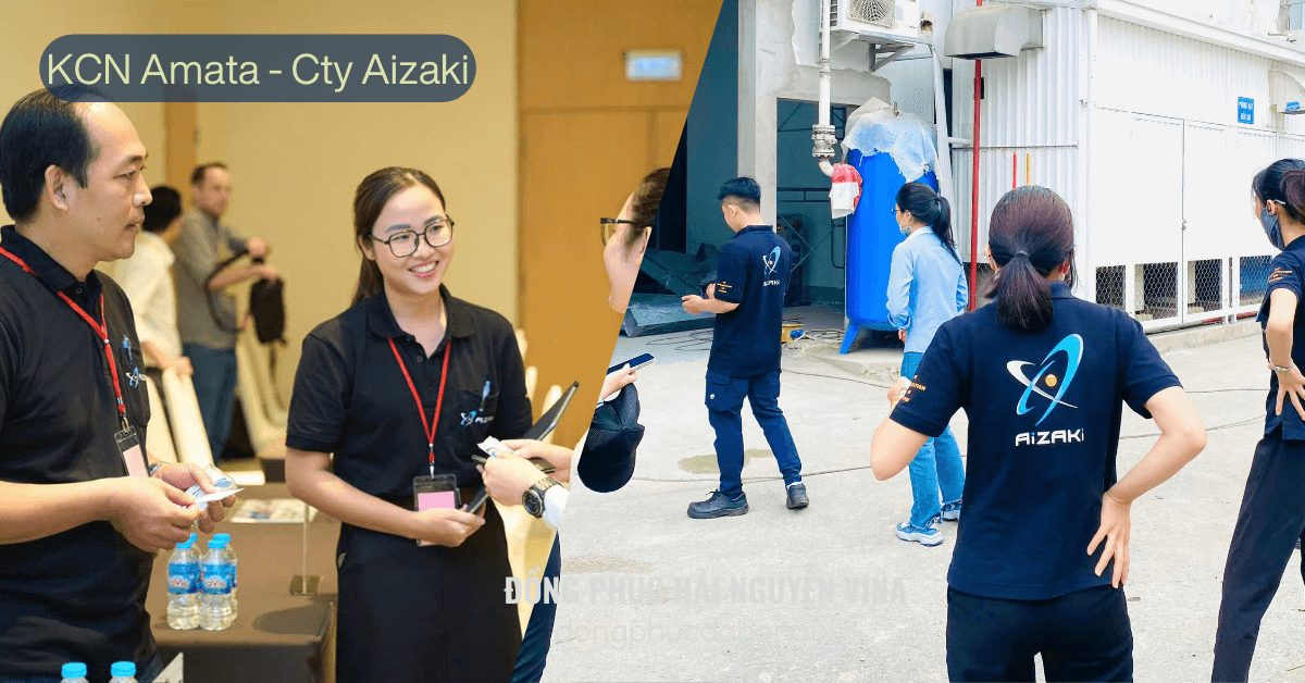 Đồng phục công ty Azaki KCN Amata