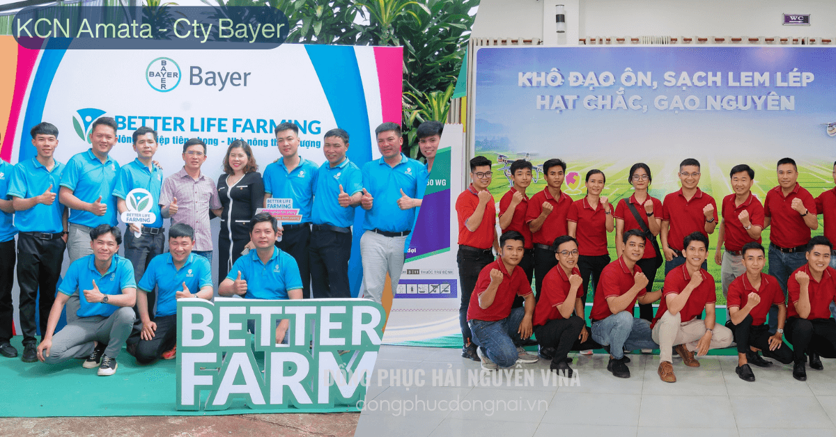 Đồng phục công ty Bayer KCN Amata