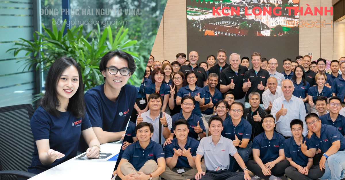 Đồng phục công ty Bosch Khu công nghiệp Long Thành