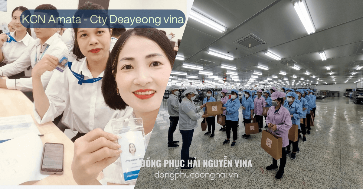 Đồng phục công ty Deayeong Vina KCN Amata