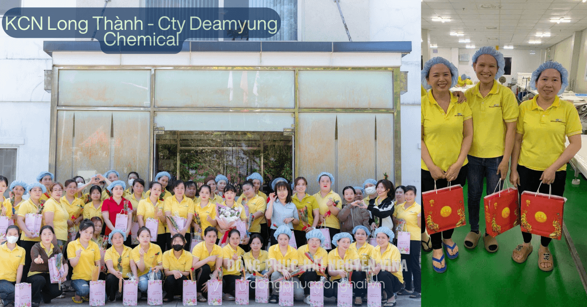 đồng phục công ty Deamyung KCN Long Thành