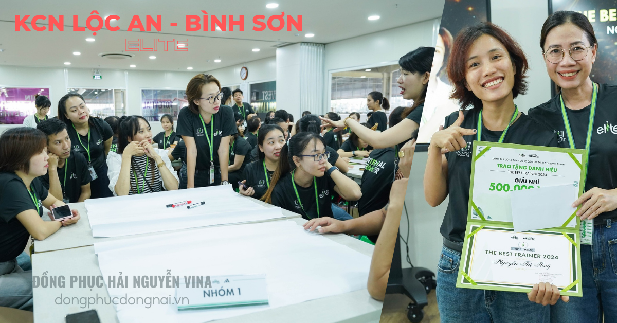 Đồng phục công ty Elite Khu công nghiệp Lộc An-Bình Sơn