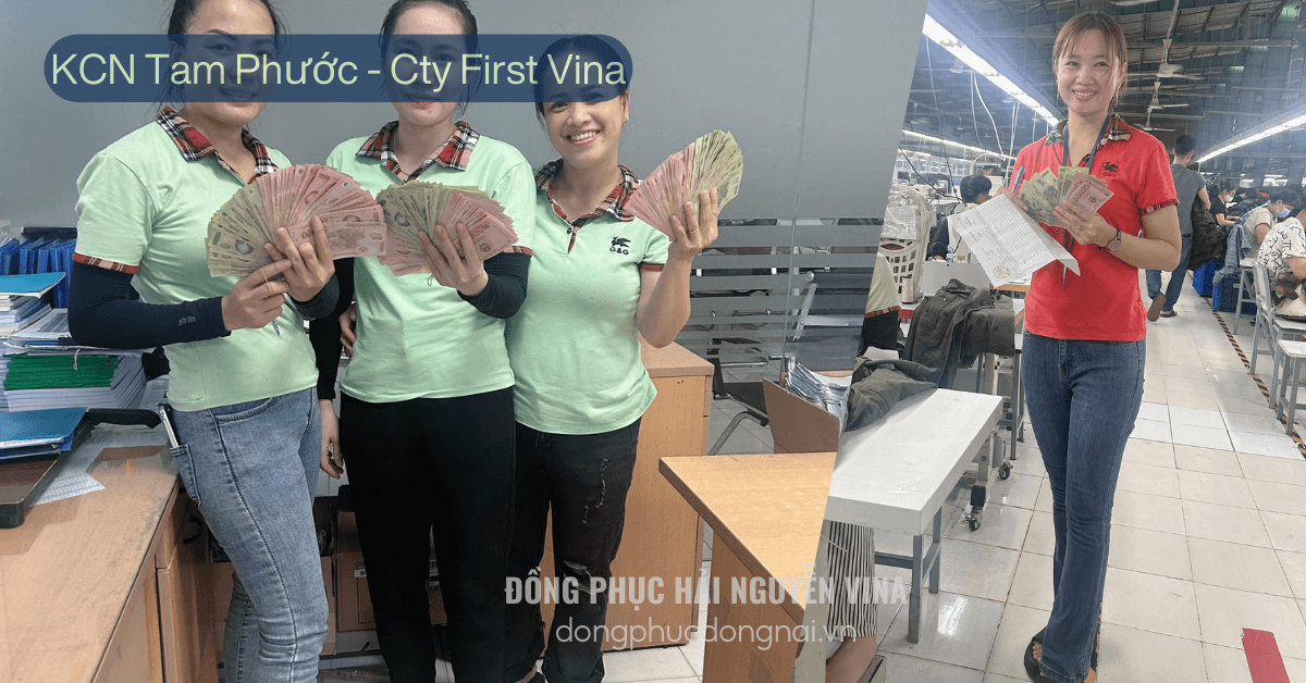 Đồng phục công ty Fist Vina KCN Tam Phước