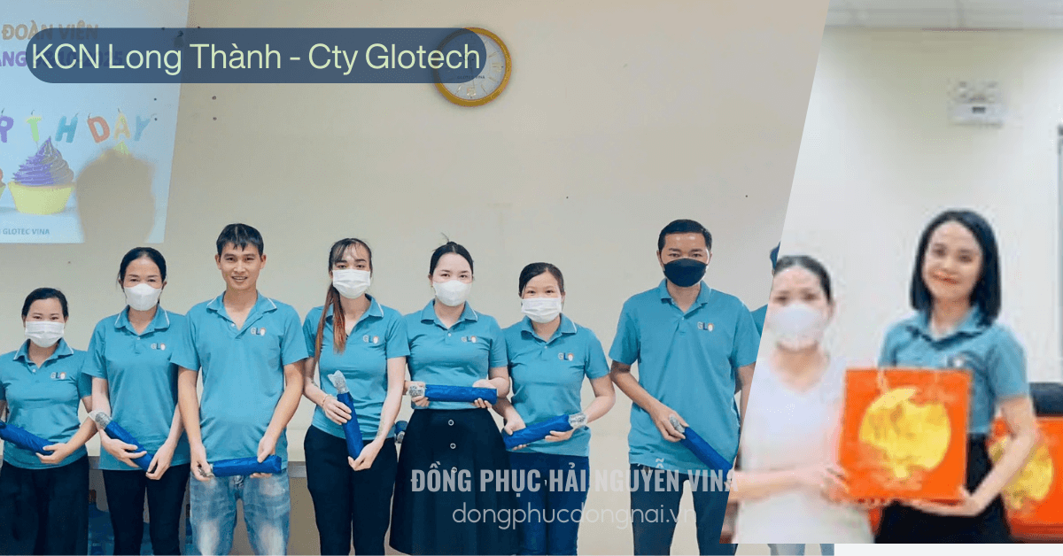 Đồng phục công ty Glotech KCN Long Thành