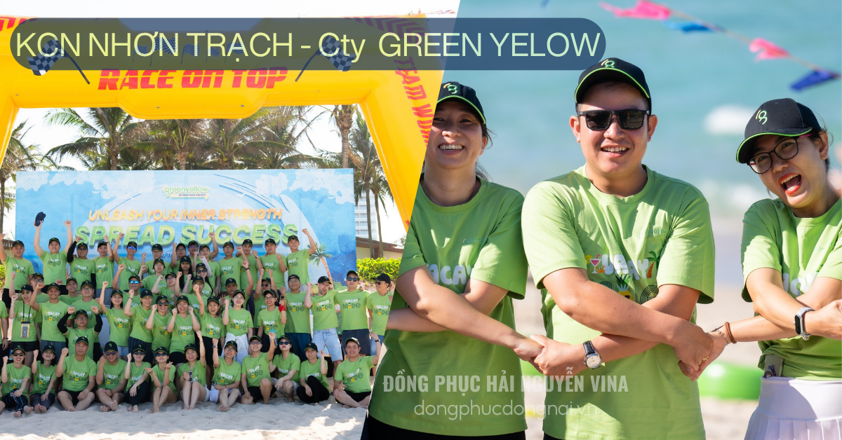 Đồng phục công ty Green Yellow Khu công nghiệp Nhơn Trạch
