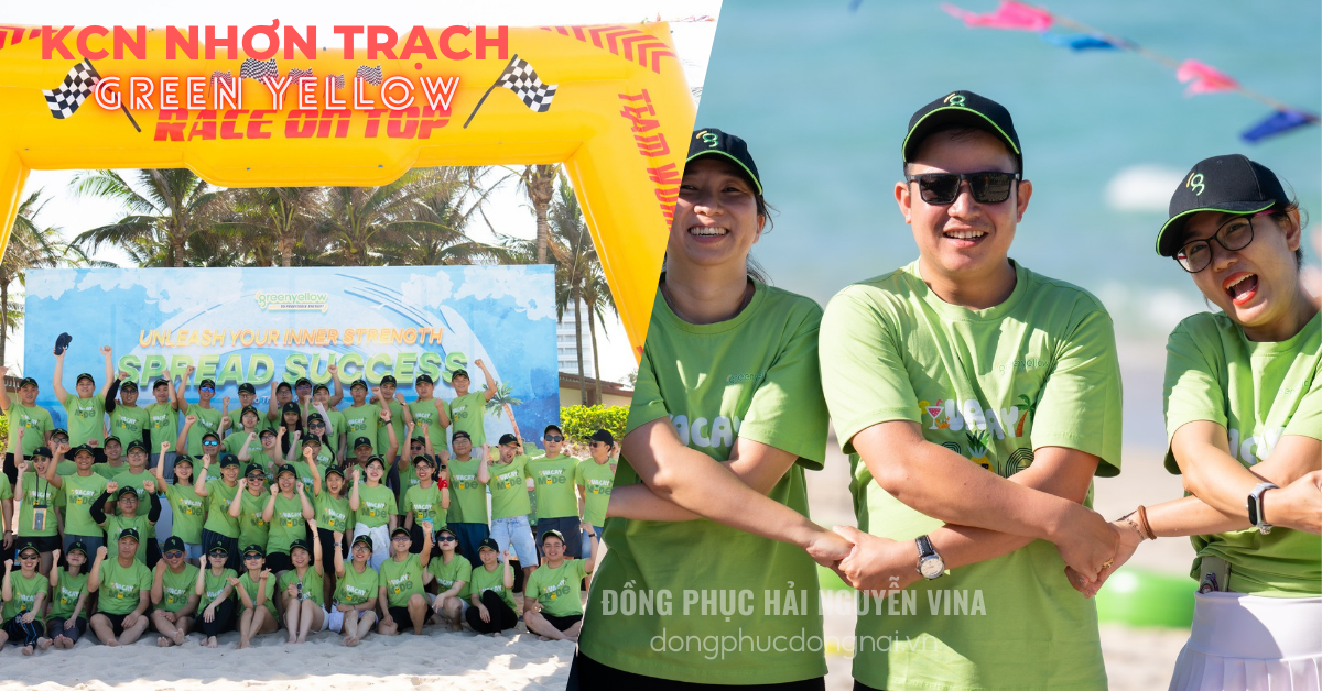 Đồng phục công ty Green Yellow KCN Nhơn Trạch