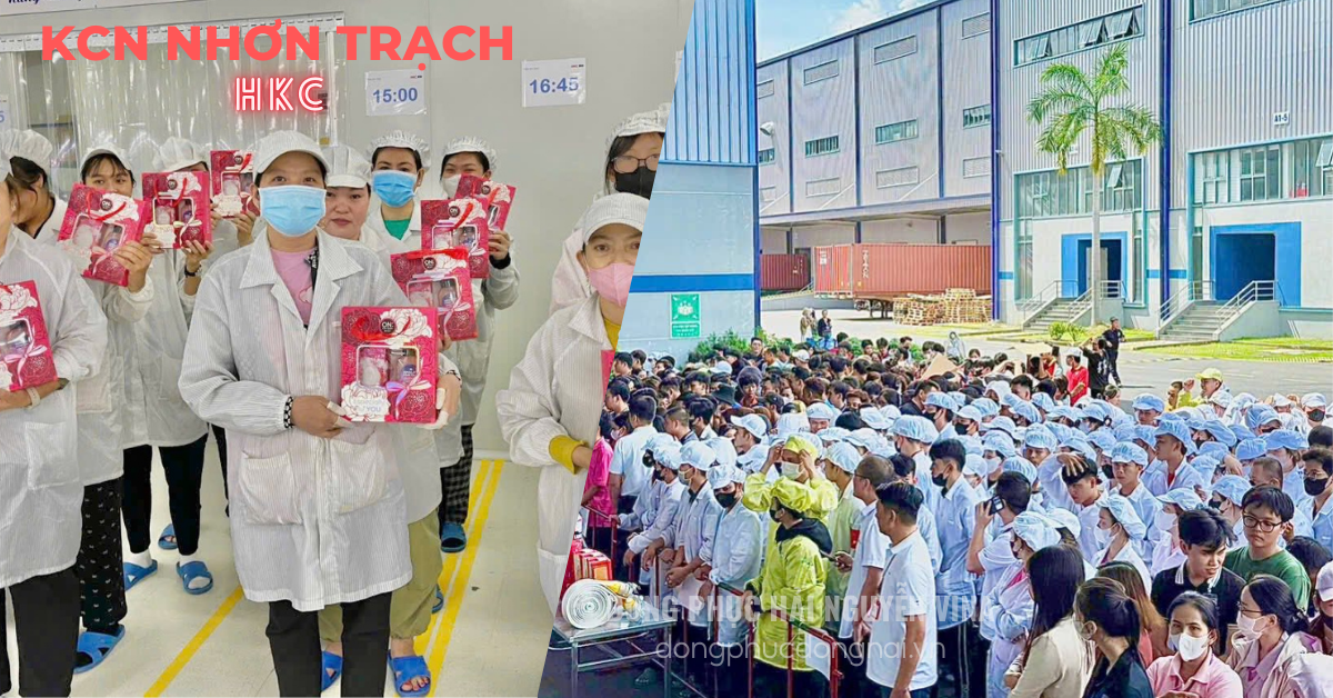 Đồng phục công ty HKC KCN Nhơn Trạch