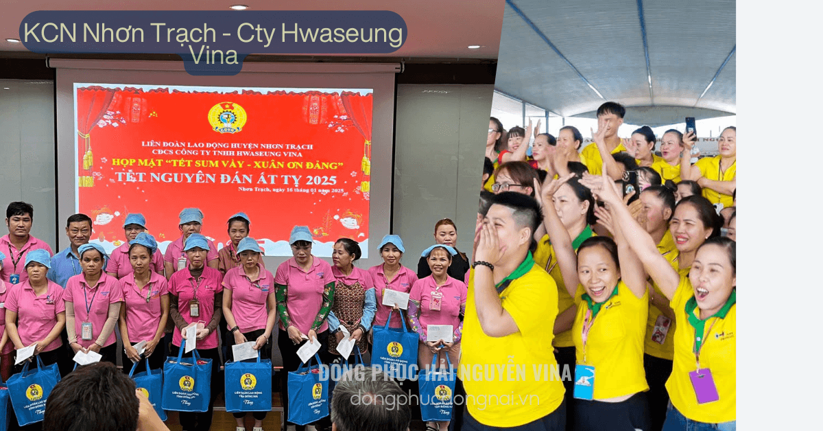 Đồng phục công ty Hwaseung KCN Nhơn Trạch