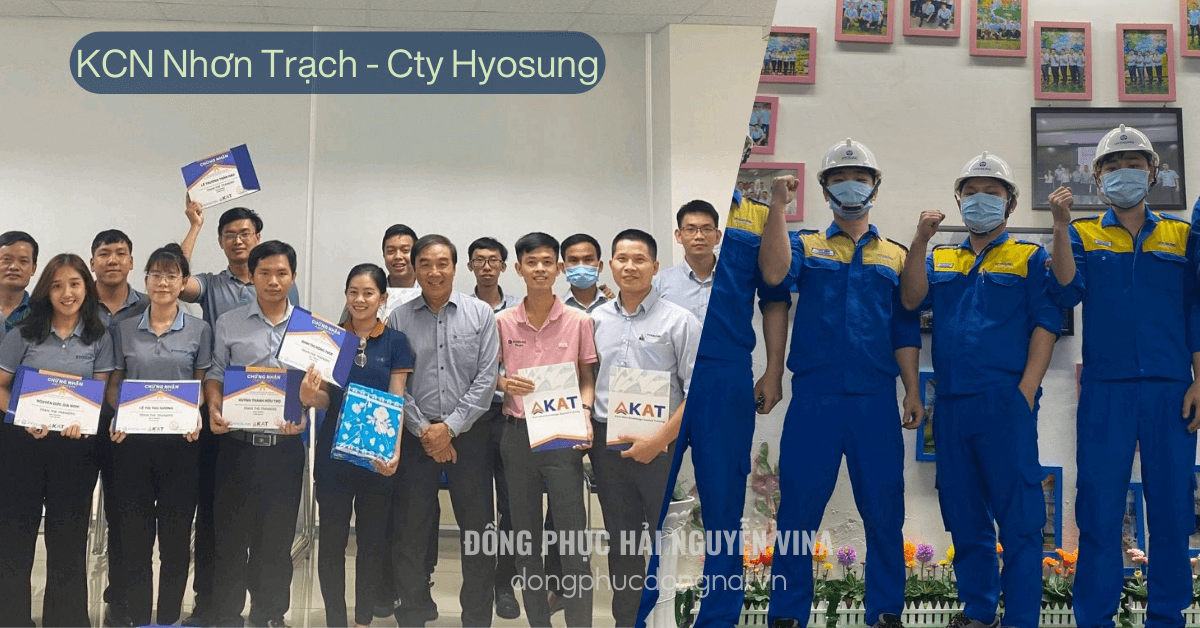 Đồng phục công ty Hyosung KCN Nhơn Trạch