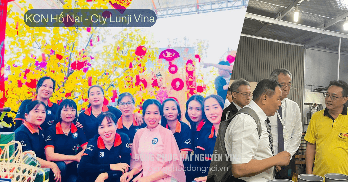 Đồng phục công ty Lunji Vina KCN Hố Nai