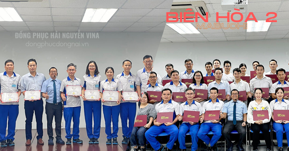 Đồng phục công ty Mabuchi KCN Biên Hòa 2