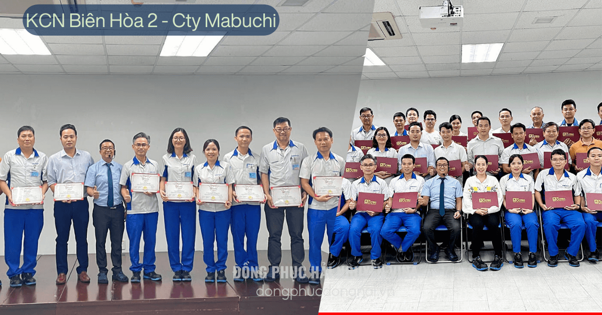 Đồng phục công ty Mabuchi KCN Biên Hòa 2