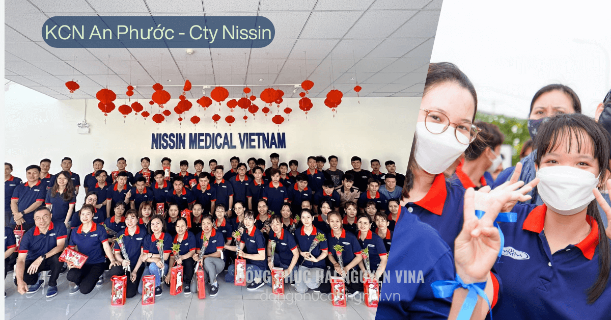 Đồng phục công ty Nissin KCN An Phước