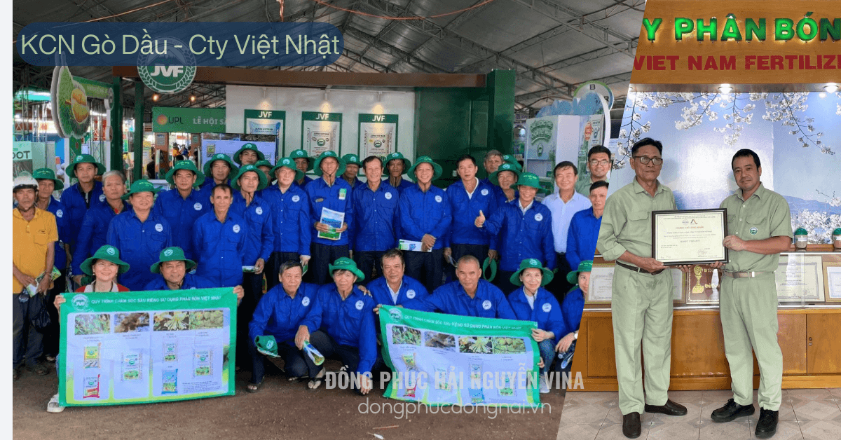 Đồng phục công ty VIệt Nhật KCN Gò Dầu