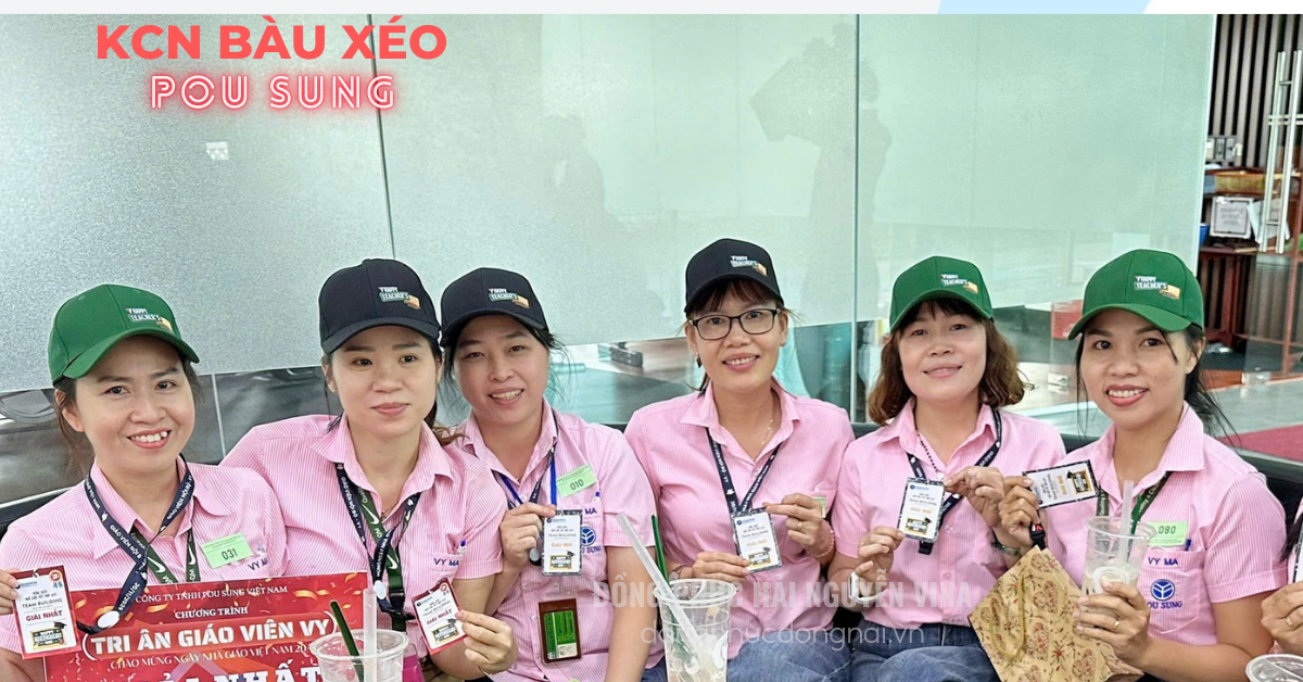 Đồng phục công ty Pou Sung KCN Bàu Xéo