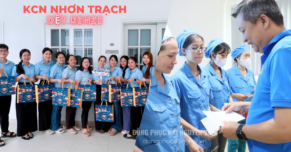 Đồng phục công ty Dệt Renze KCN Nhơn Trạch