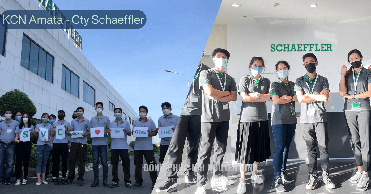 Đồng phục công ty Schaeffler KCN Amata