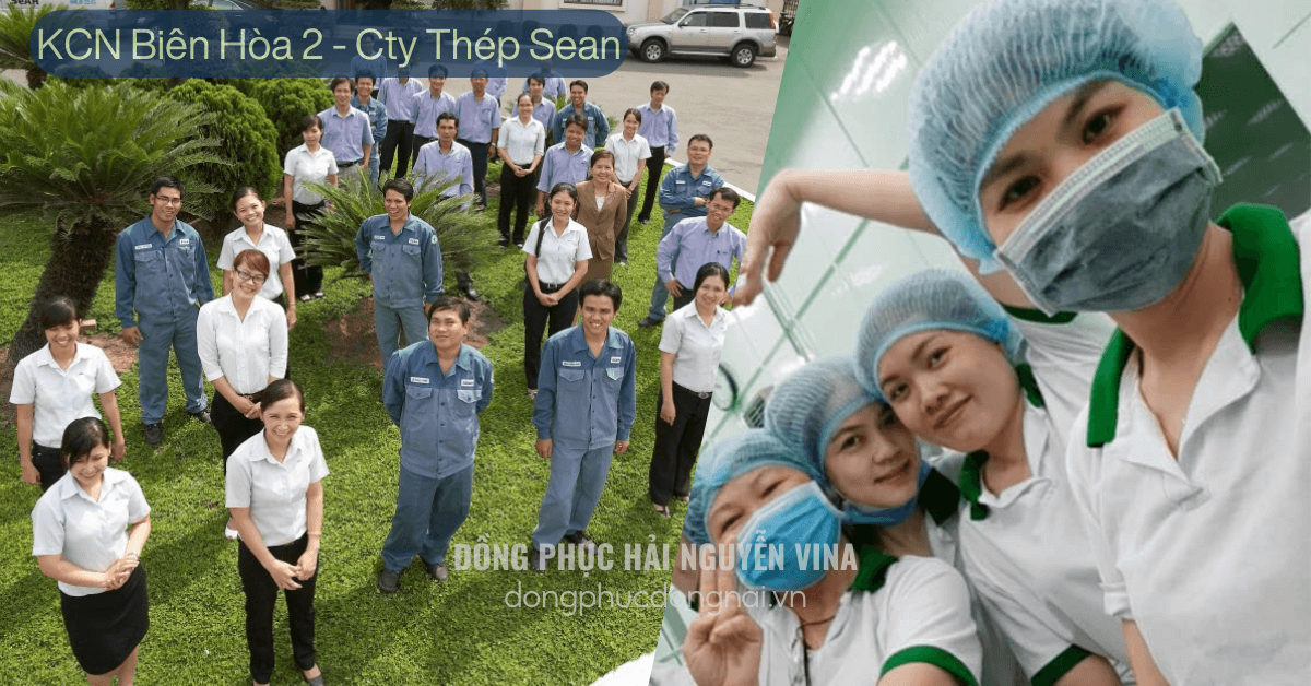 Đồng phục công ty thép Sean KCN Biên Hòa 2