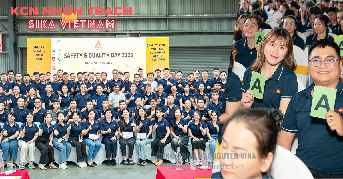 Đồng phục công ty Sika KCN Nhơn Trạch