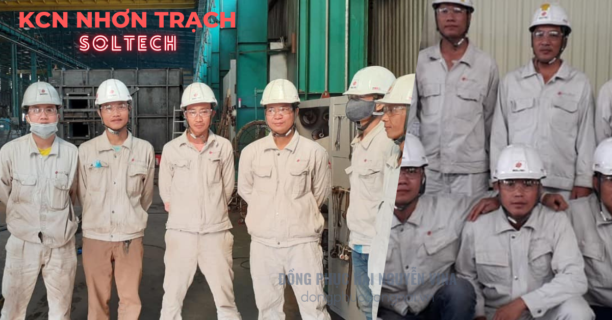 Đồng phục công ty Soltech KCN Nhơn Trạch