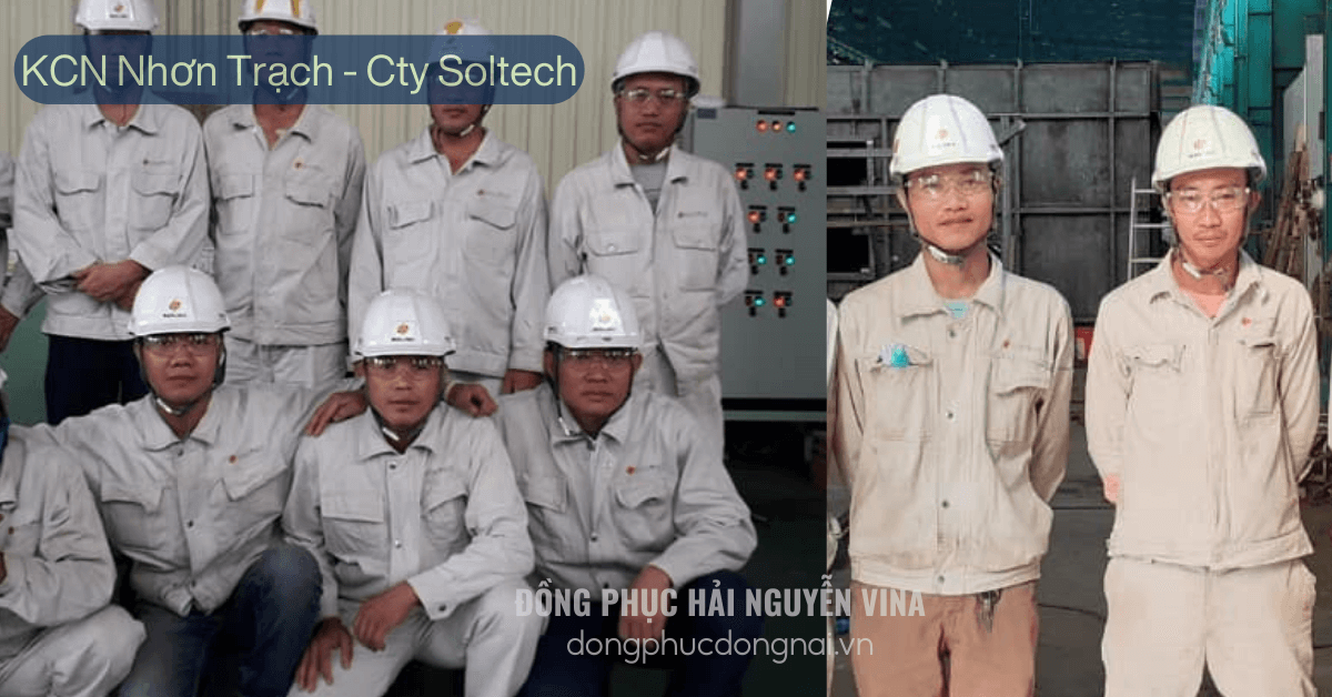Đồng phục công ty Soltech KCN Nhơn Trạch