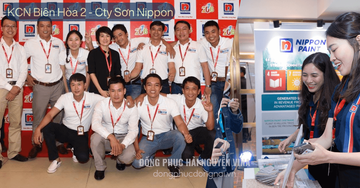 Đồng phục công ty Sơn Nipon KCN Biên Hòa 2