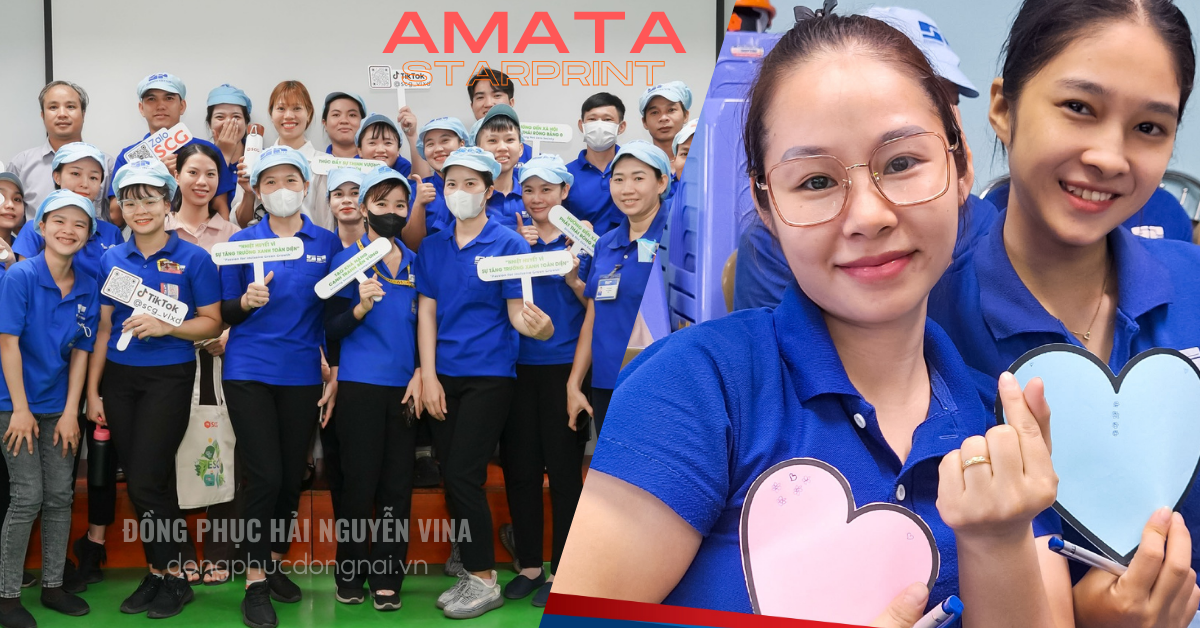 Đồng phục áo thun công ty Star Print KCN Amata