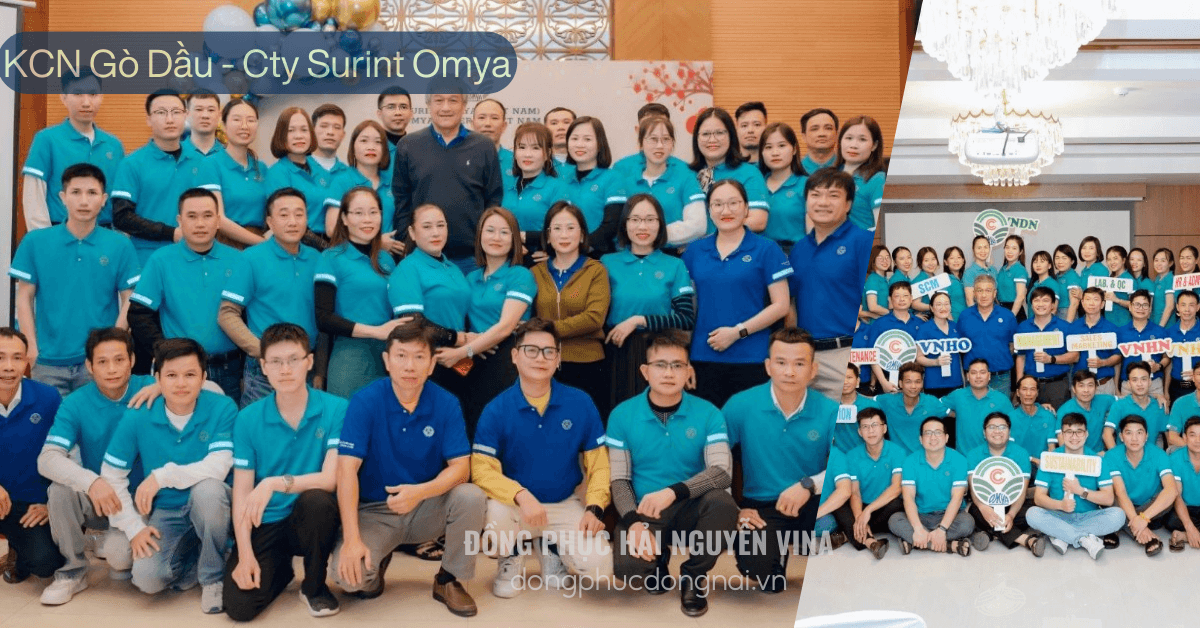 Đồng phục công ty Surint Omya KCN Gò Dầu