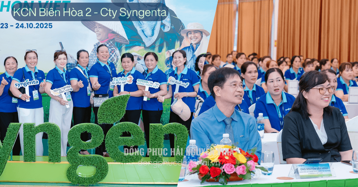 Đồng phục công ty Syngenta KCN Biên Hòa 2