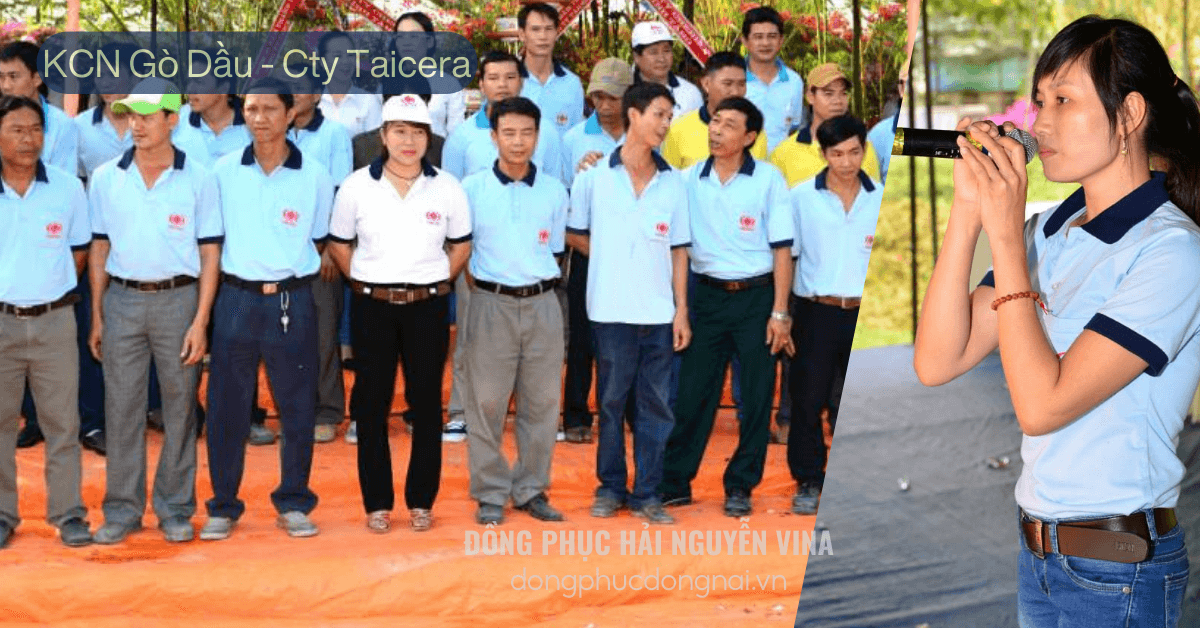 Đồng phục công ty Taicera KCN Gò Dầu