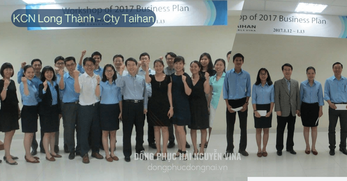 Đồng phục công ty Taihan KCN Long Thành