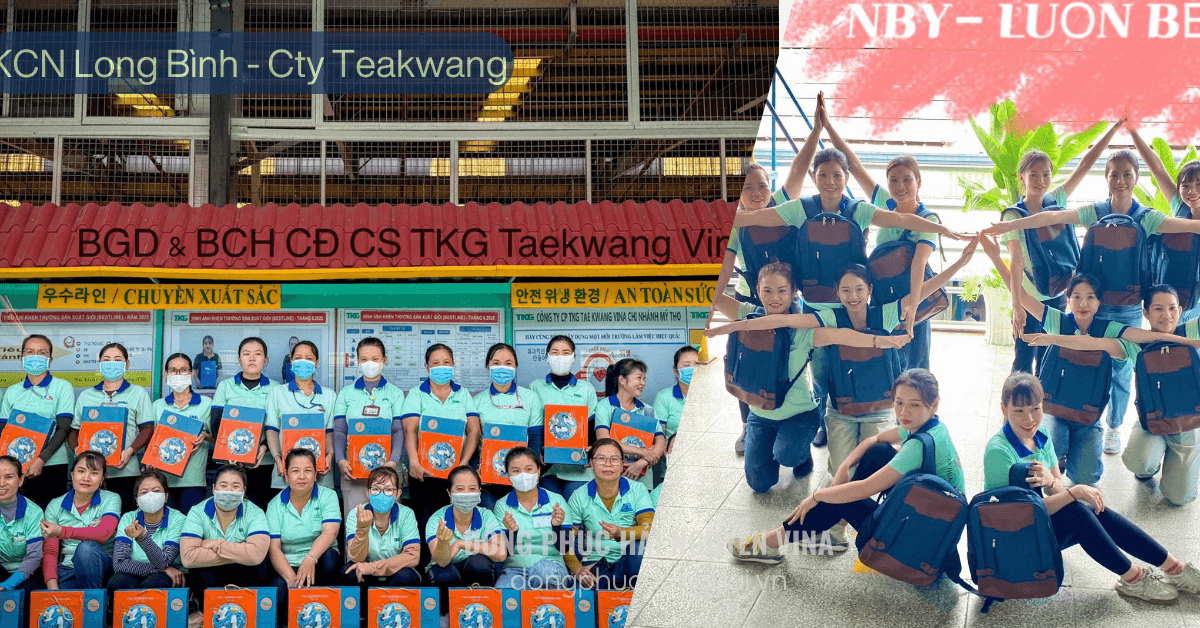 Đồng phục công ty Teakwang KCN Long Bình Loteco