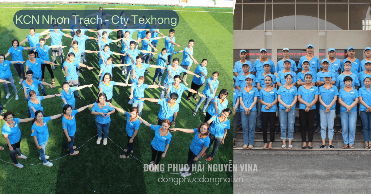 Đồng phục công ty Texhong KCN Nhơn Trạch
