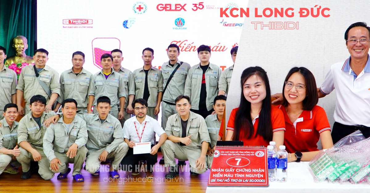 Đồng phục công ty Thibidi Khu công nghiệp Long Đức