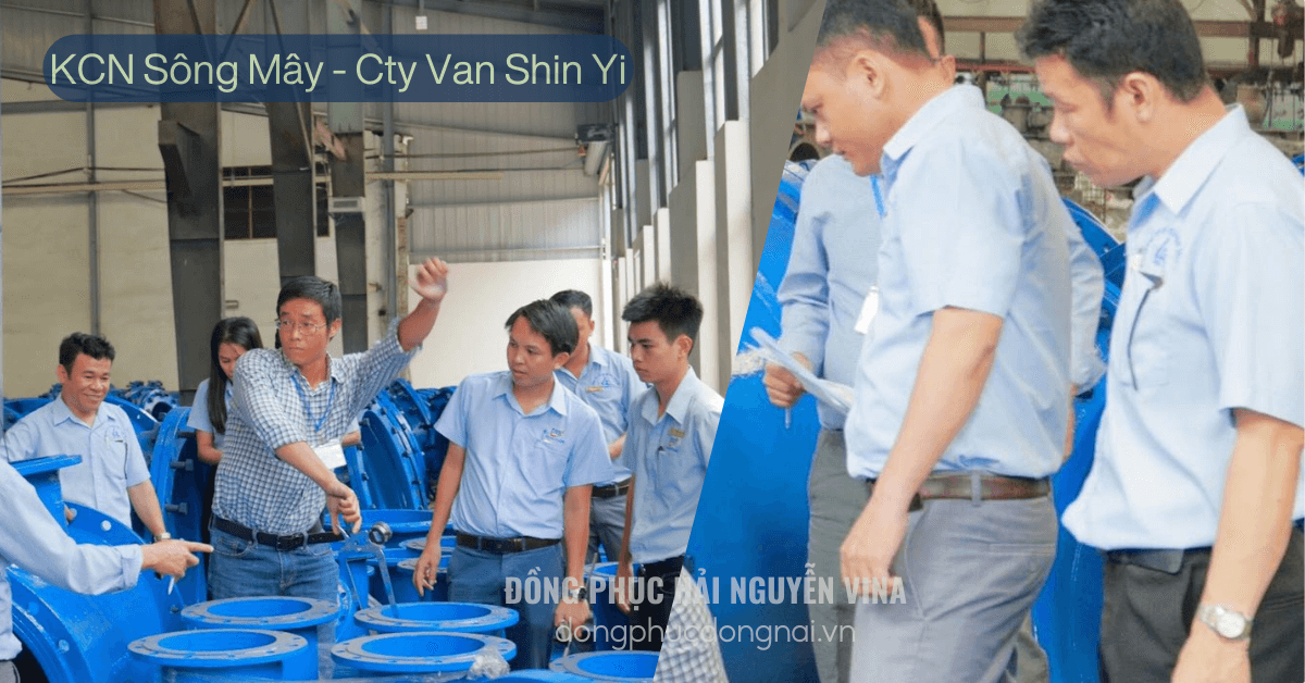 Đồng phục công ty Shin Yi KCN Bàu Xéo