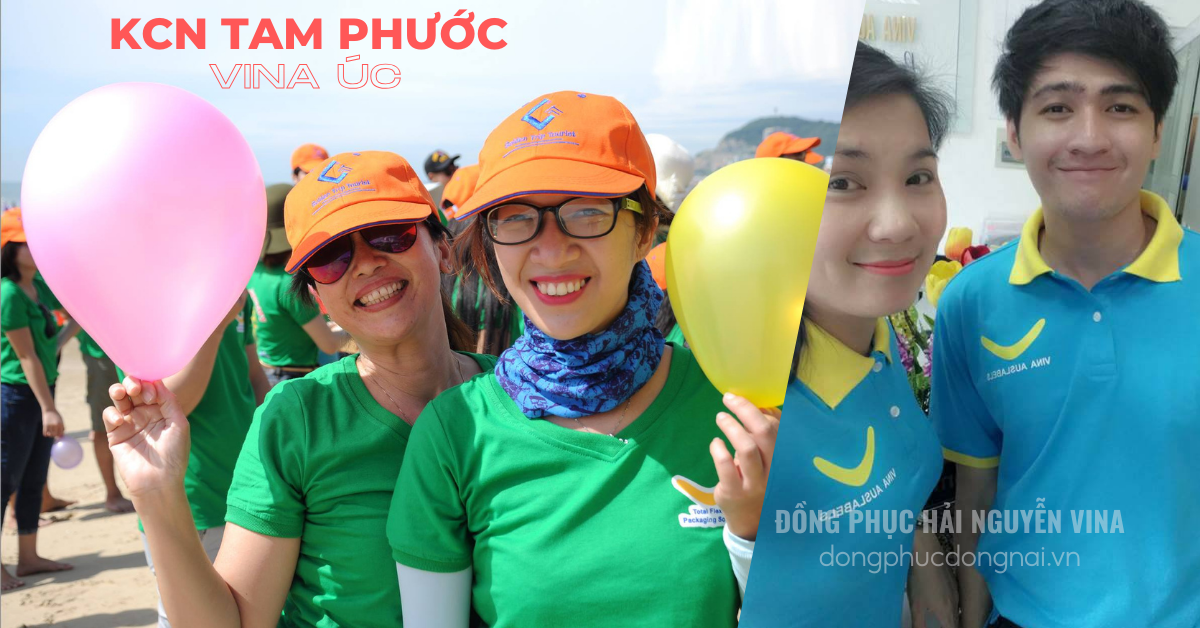 Đồng phục công ty Vina Úc Khu công nghiệp Tam Phước