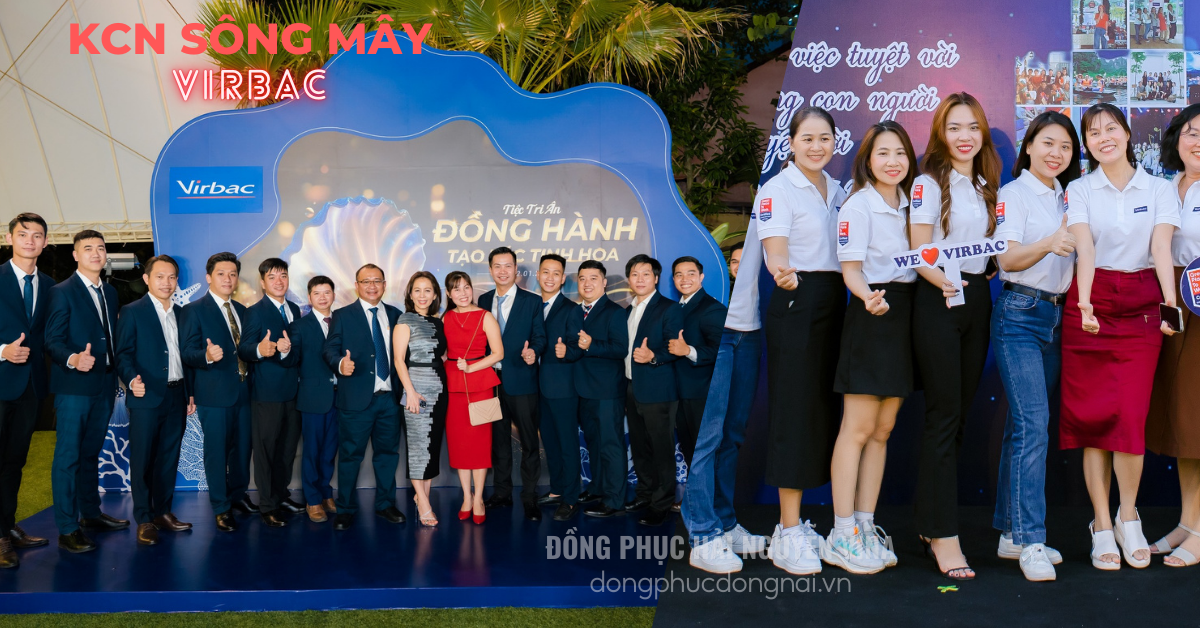 Đồng phục văn phòng công ty Virbac KCN Sông Mây