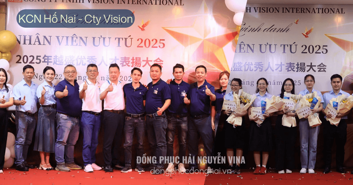 Đồng phục công ty Vision KCN Hố Nai