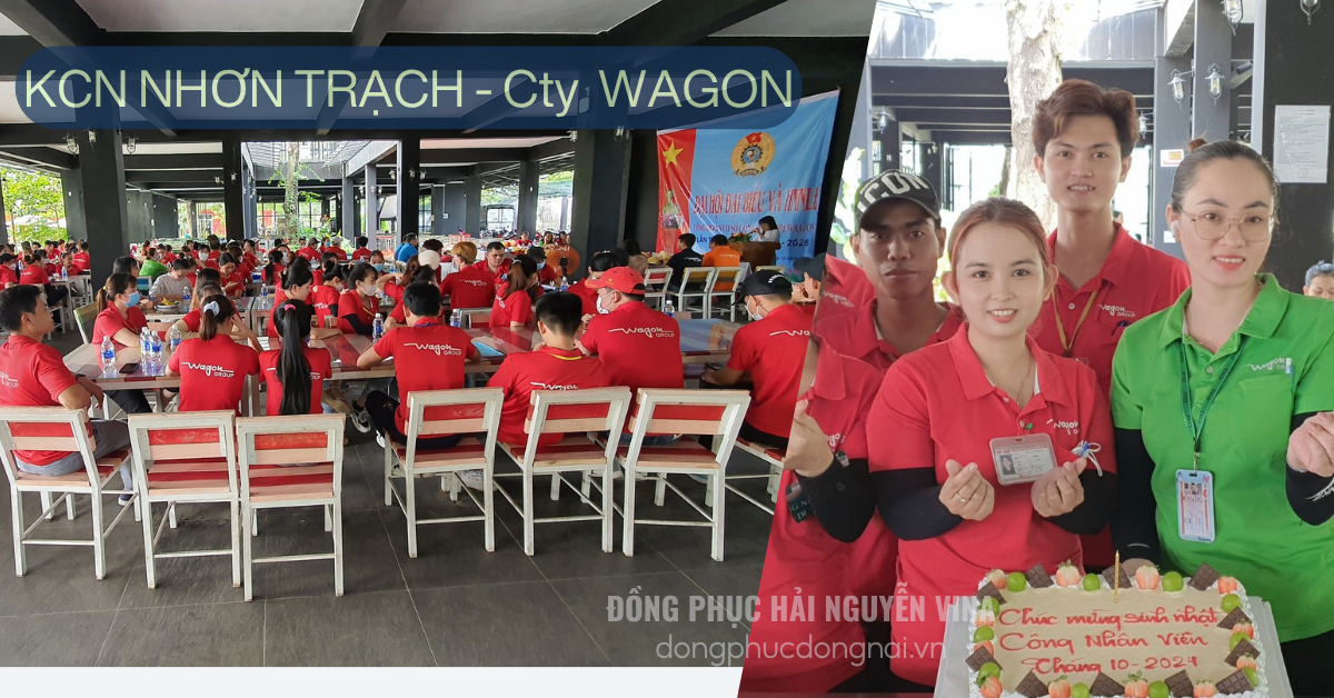 Đồng phục công ty WAGON Khu công nghiệp Nhơn Trạch