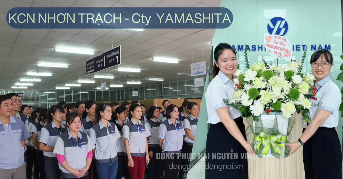 Đồng phục công ty YAMASHITA Khu công nghiệp Nhơn Trạch