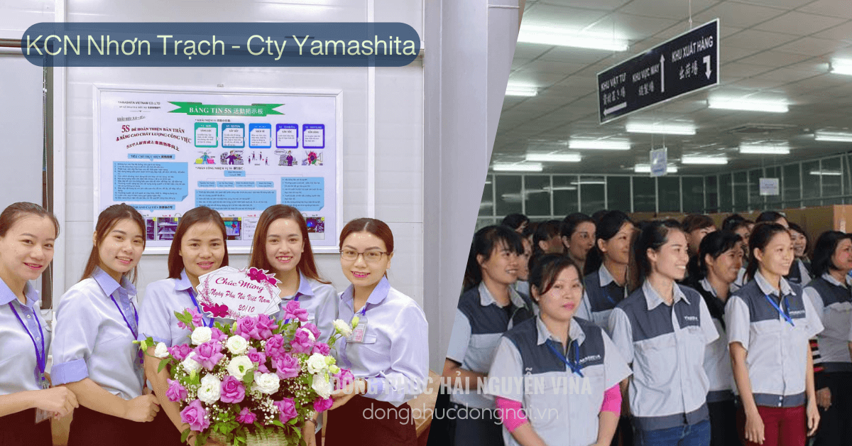 Đồng phục công ty Yamashita KCN Nhơn Trạch